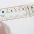 thumbnail image 3 of Ashley Productions Clear View Self-Adhesive Large Name Plate Pocket 4.75" x 19", Pack of 25, 3 of 4
