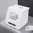 thumbnail image 4 of Portable Dishwasher Countertop – 110V US Plug, 12 Spray Jets, 360° Wash, Ozone Sterilization, 5L Water, for Home Apartment Dorm, Compact Tabletop Dishwasher, 4 of 11
