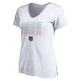 thumbnail image 2 of Women's White Austin FC City Pride V-Neck T-Shirt, 2 of 3