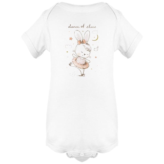 Cute Baby Bunny Design Bodysuit Infant -Image by Shutterstock,  24 Months