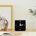 thumbnail image 4 of Vacemry Under $5 Small Desk Clock Modern Minimalist, Tabletop Timepiece Living Room Office, Bedroom Decorative Analog Quartz Clock with Silent Movement, 4 of 6