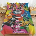 thumbnail image 6 of Power Rangers 3-Piece Bedding Comforter Set Bed Cover Set Soft Warm Bedding for Bedroom, Home, Hotel 90"x90", 6 of 8