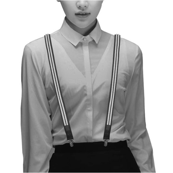 LINLIN Light Up Suspenders, Adjustable LED Glow Light Up Suspenders Trouser Braces Y Shape Suspenders