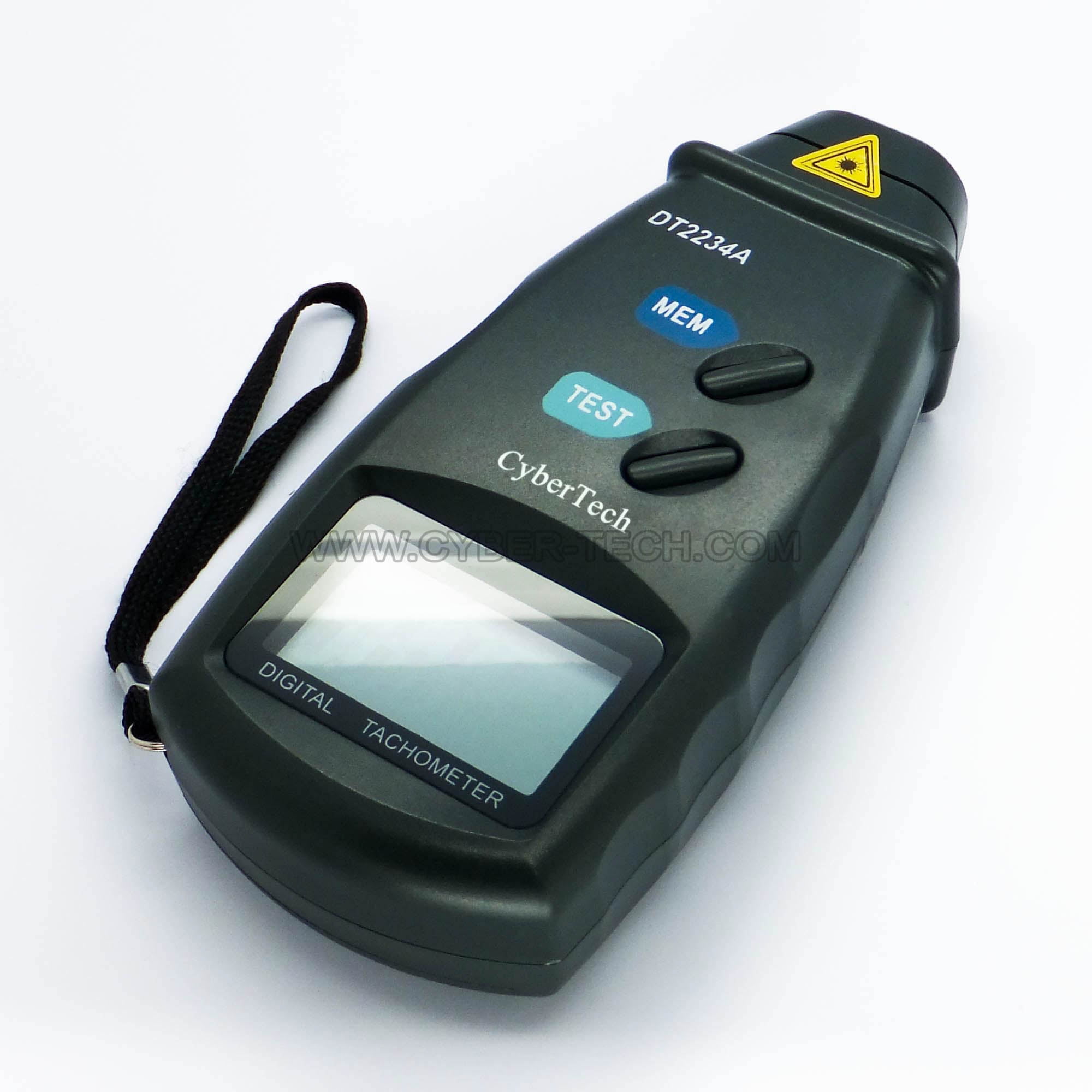 Handheld Digital Laser Tachometer Non Contact Speed Meter Gauge RPM Tach Tester 