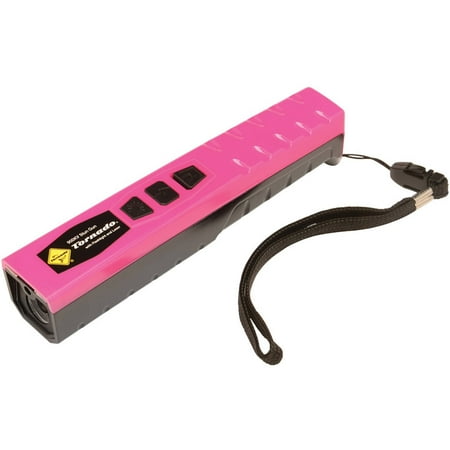 Pink Stun Gun - Tornado 900-Kilovolt Laser Stun Gun, Pink