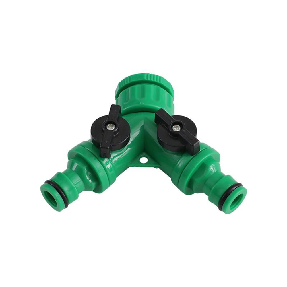 VicTsing Y Hose Connector 2 Way Hose Splitter with 3/4 Connector and Sturdy Construction for Garden and Home Life 4 Free Washers 
