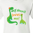thumbnail image 4 of Inktastic My Nonna Loves Me Grandson Gift Youth T-Shirt, 4 of 5