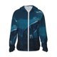 thumbnail image 1 of Fotbe Lonely Night Wolf Chaqueta con Protección Solar UPF 50+ para Hombre y Mujer, Camisa con Capucha y Bolsillos-Small, 1 of 7