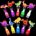 thumbnail image 1 of Regalos de Pascua para niños con temática de dinosaurios ZICZLI con luces LED para dedos, 1 of 5