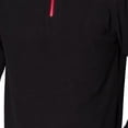 thumbnail image 3 of Finden & Hales Mens 1/4 Zip Long Sleeve Piped Fleece Top, 3 of 4