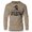 Khaki, variant on Gray Beard, Great Bod Lightweight Long Sleeve Hooded T-Shirt for Men – Funny Gym Hoodie, Sport Grey, Large