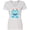 AA-White, variant on Cute Monster, Little Monster, Blue Monster, Horns Women's V-Neck T-Shirt