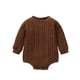 thumbnail image 1 of Body De Bebé Canastilla Onesies Para Niños Pequeños, Niños Y Niñas, Mono De Pedo, Ropa Para Niños, Marrón Odeerbi  LM103-7757, 1 of 9