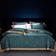 thumbnail image 2 of Juego de cama bohemio exótico Vintage Oriental, funda nórdica de algodón egipcio 100% suave, Sábana, fundas de almohada, doble Queen King, 4 Uds., 2 of 5