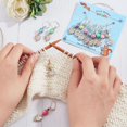 thumbnail image 2 of 12 Pcs Sheep Stitch Markers, Alloy Crochet Stitch Marker Charms with Polymer Clay Beaded Locking Stitch Marker Knitting DIY Handmade Gift for Knitting Sewing Accessories Jewelry Making, 2 of 6