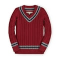 thumbnail image 1 of Hope & Henry Boys' Long Sleeve V-Neck Cricket Sweater, 1 of 4