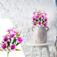 thumbnail image 2 of Flowers Potted Decoration for Weddings Dry Flower Arrangement Elegant Home Floral Centerpiece, 2 of 4