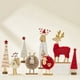 thumbnail image 2 of Decoración navideña tienda creativa Alce árbol de Navidad antiguo diseño de tienda de escritorio decoración de fieltro de lana mini, 2 of 6
