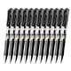 thumbnail image 2 of Push-button Gel Pen 0.5mm Push-button Ink Pen Black Exam Pen Red Spring Push-button Ink Pen 24ml, 2 of 6