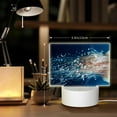 thumbnail image 6 of Fotbe White Jellyfish Dansing in the Ocean Pattern Acrylic Night Light Gift with 3 Color ModesTouch-Sensitive LED Lamp Perfect Gift for Mother's Day, Birthday, or Christmas, 6 of 9