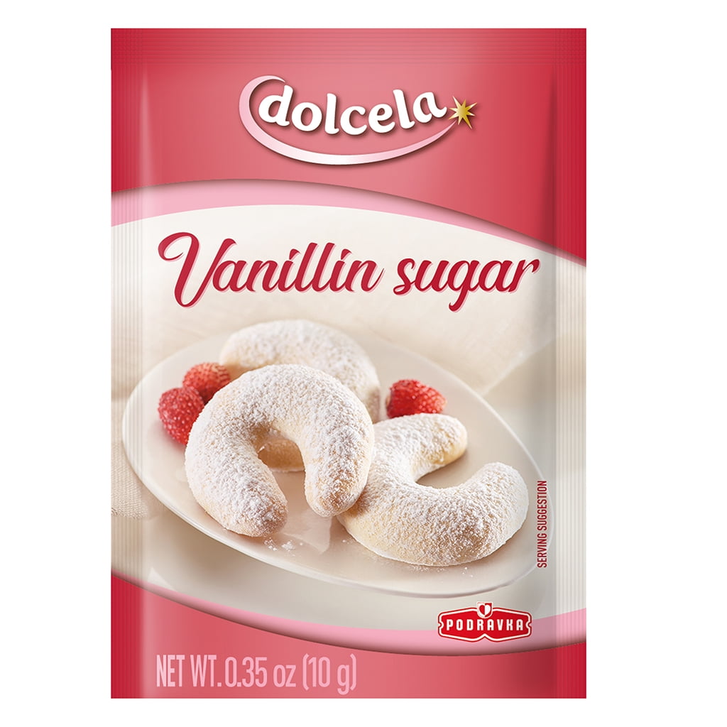 (10 pack) Podravka Dolcela Vanilla Sugar  0.28oz (8g)