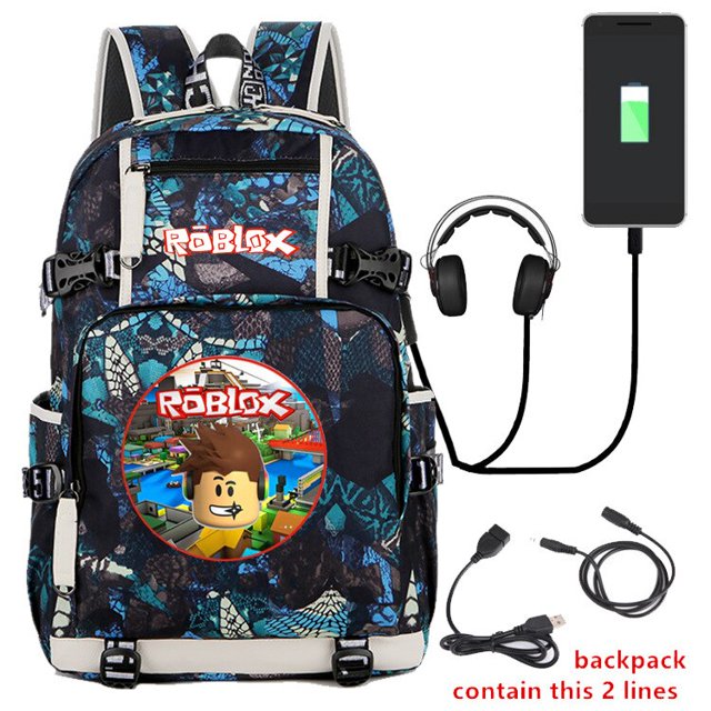 Mochila con estampado para niño y niña, morral escolar con USB para viaje, impermeable, grande, 2020