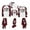 Red-C, variant on Penkiiy Matching Family Pajamas Christmas Pajamas for Family Xmas Matching Sets Short Sleeve Shirts and Plaid Shorts Santa Christmas Tree Sleepwear Two-piece Sets Gray S