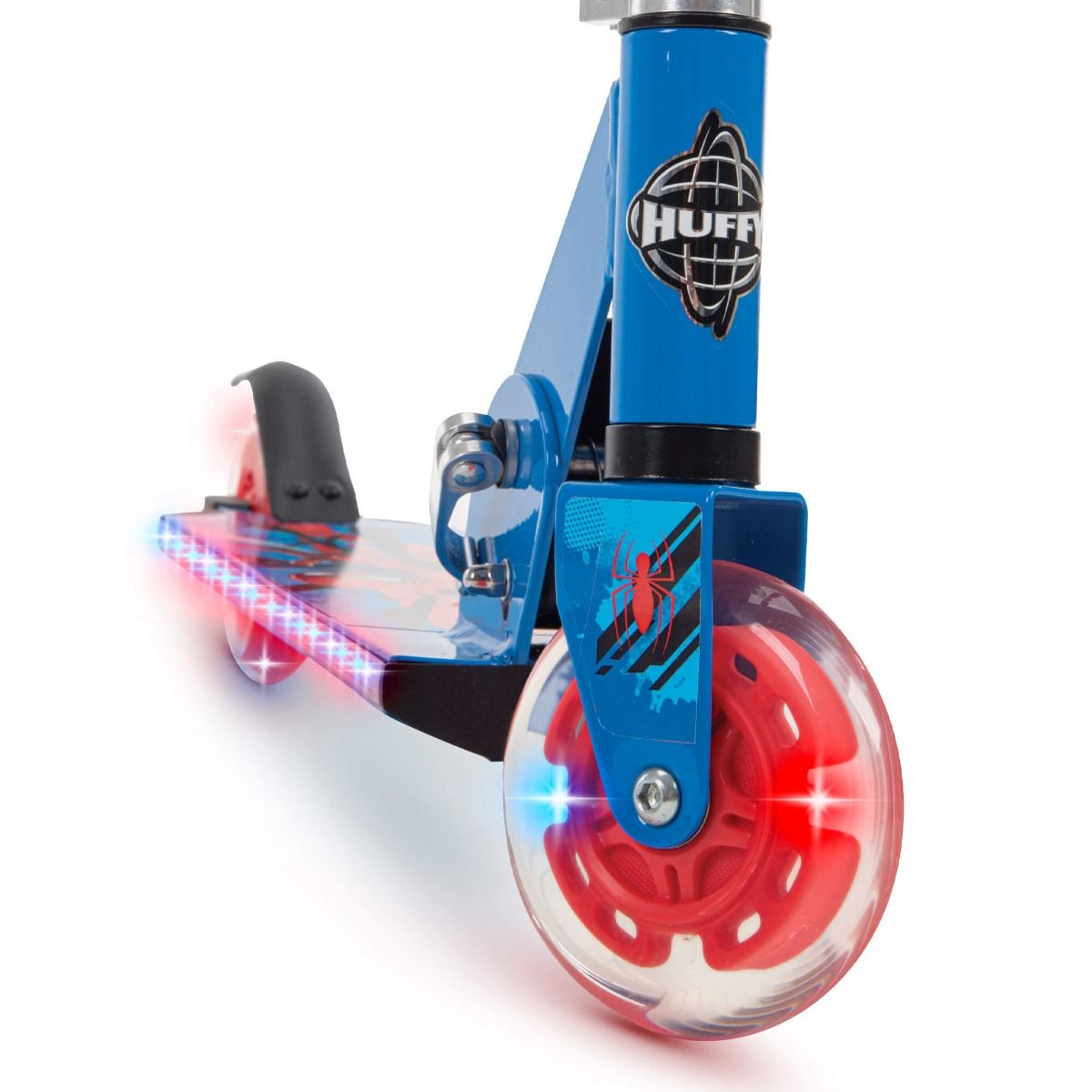 Huffy 38220 Marvel Spider-Man LED Light-Up Folding Inline Kids 