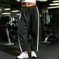 thumbnail image 7 of Elastic Waist Sweatpants for Women Drawstring Lounge Trousers Casual Athletic Long Pants with Pockets Travel Wear, 7 of 7