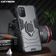 thumbnail image 2 of KEYSION-funda a prueba de golpes para Xiaomi POCO M3 M4 Pro 5G F3 GT F2, funda trasera de teléfono con soporte de anillo para POCO X3 NFC X3 Pro X4 GT X4 Pro 5G Fivean unisex, 2 of 2