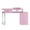 Pink, variant on TABU 53'' Manicure Table, Freestanding Nail Table for Nail Tech with Storage,Dust Collector,Wrist Pad,Pink