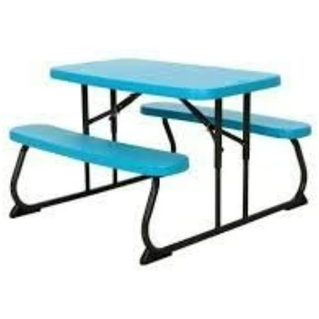 Lifetime Childrens Picnic Table - Glacier Blue