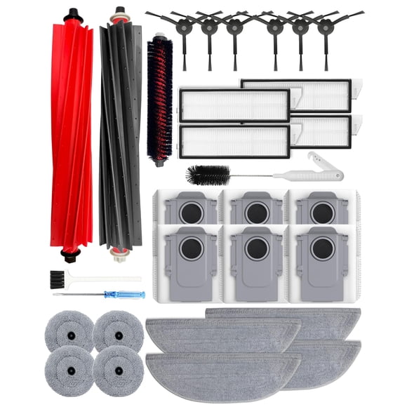 Kit de accesorios de 30 piezas para Roborock S8 MaxV Ultra/S8 Max Ultra