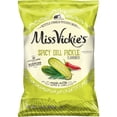 thumbnail image 2 of Miss Vickies Dill Pickle Kettle Cooked Potato Chips Bag, 7.5 oz, 2 of 2