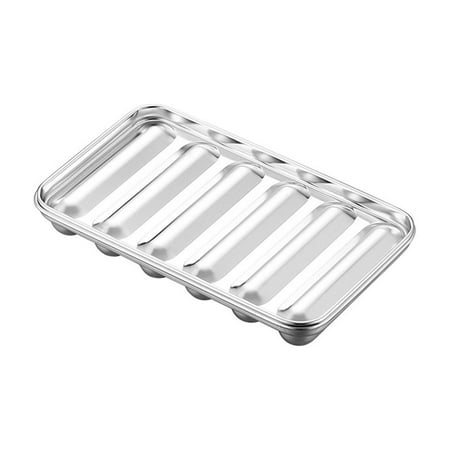 

ADVEN Sausage Mould Stainless Steel Hot Dogs Baking Tool High Temperature Resistance Sausage Making Mold Kitchen Handmade Accessories