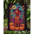 thumbnail image 3 of Dachshund Witchy Halloween Garden Flag 11.25 in x 15.5 in, 3 of 5