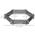 thumbnail image 3 of Outsunny Screwless Raised Garden Bed Hexagon Planter Box for Vegetables, 3 of 10
