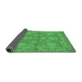 thumbnail image 2 of Ahgly Company Indoor Round Oriental Emerald Green Industrial Area Rugs, 6' Round, 2 of 4