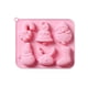 thumbnail image 1 of Injueey Molde de silicona de Navidad, molde de Chocolate de muñeco de nieve multiusos, bandeja de Pan de Navidad, panadería, cocina, panadería, Herramientas y accesorios para hornear Rosado Injueey HA027098-02, 1 of 6