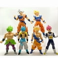 thumbnail image 4 of Njube6 Pcs Set 7 inches Goku Action Figure Action Figure Goku Colourful, 4 of 7