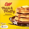 thumbnail image 7 of Eggo Thick and Fluffy Original Waffles, Breakfast Food, 23.2 oz, 12 Count (Frozen), 7 of 7