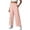 *Pink, variant on VBVC Women's Floral Embroidered Wide Leg Pants, High Waist Palazzo Trousers For Women, Ladies' Summer Breathable Pants with Pockets,Black,M-4XL