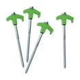 thumbnail image 3 of Colaxi 4 Pieces Tent Stakes Camping Stakes Ground Stakes for Garden Patio Camping Green, 3 of 10