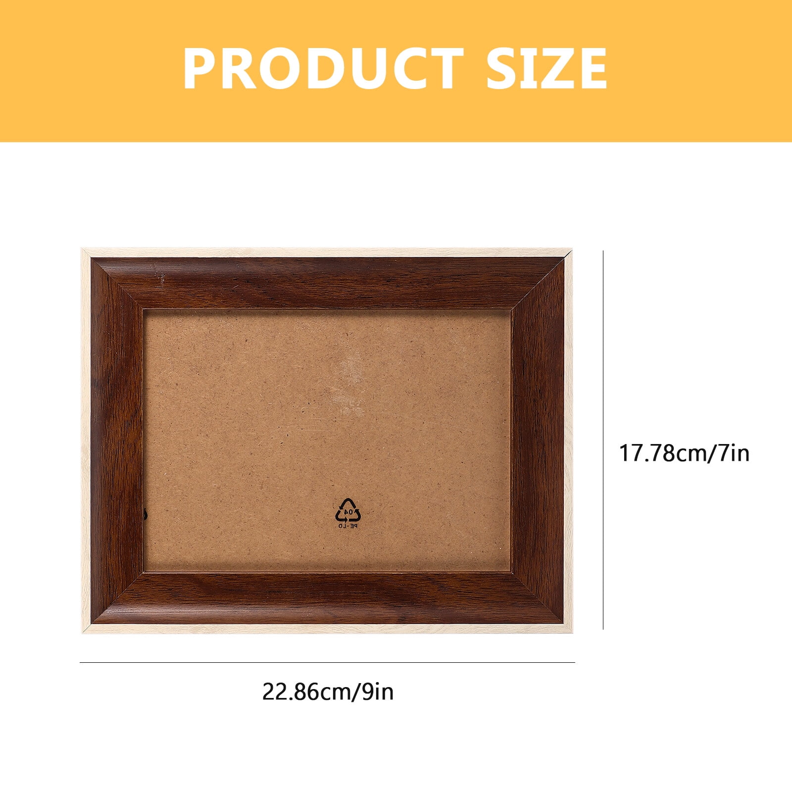 Jocestyle DIY Solid Wood Canvas Picture Frame Kit Wooden Photo Inner Frames (30x40cm), Blue