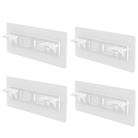 

Gecorid Hole Free Shelf Support Peg Adhesive Closet Partition Holders