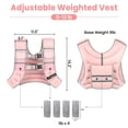 thumbnail image 2 of Chaleco lastrado Fragraim ajustable 3.6-5.4 kg para mujeres y hombres, 2 of 7