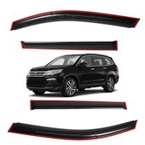Smoke Window Visor Fits Honda Pilot 2016-2022 Sun Rain Deflector Guard US US