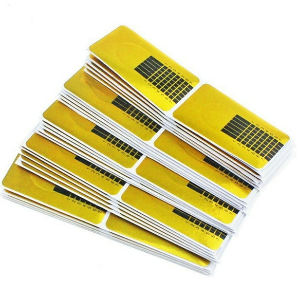 100pcs nails holder paper nail form nails form sticker manicure tools
