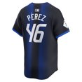 thumbnail image 3 of Men's Nike Wenceel Perez Navy Detroit Tigers 2024 City Connect Limited Jersey, 3 of 3