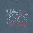 thumbnail image 3 of Disney - Mickey & Minnie Together in Neon - Youth Short Sleeve Graphic T-Shirt, 3 of 5